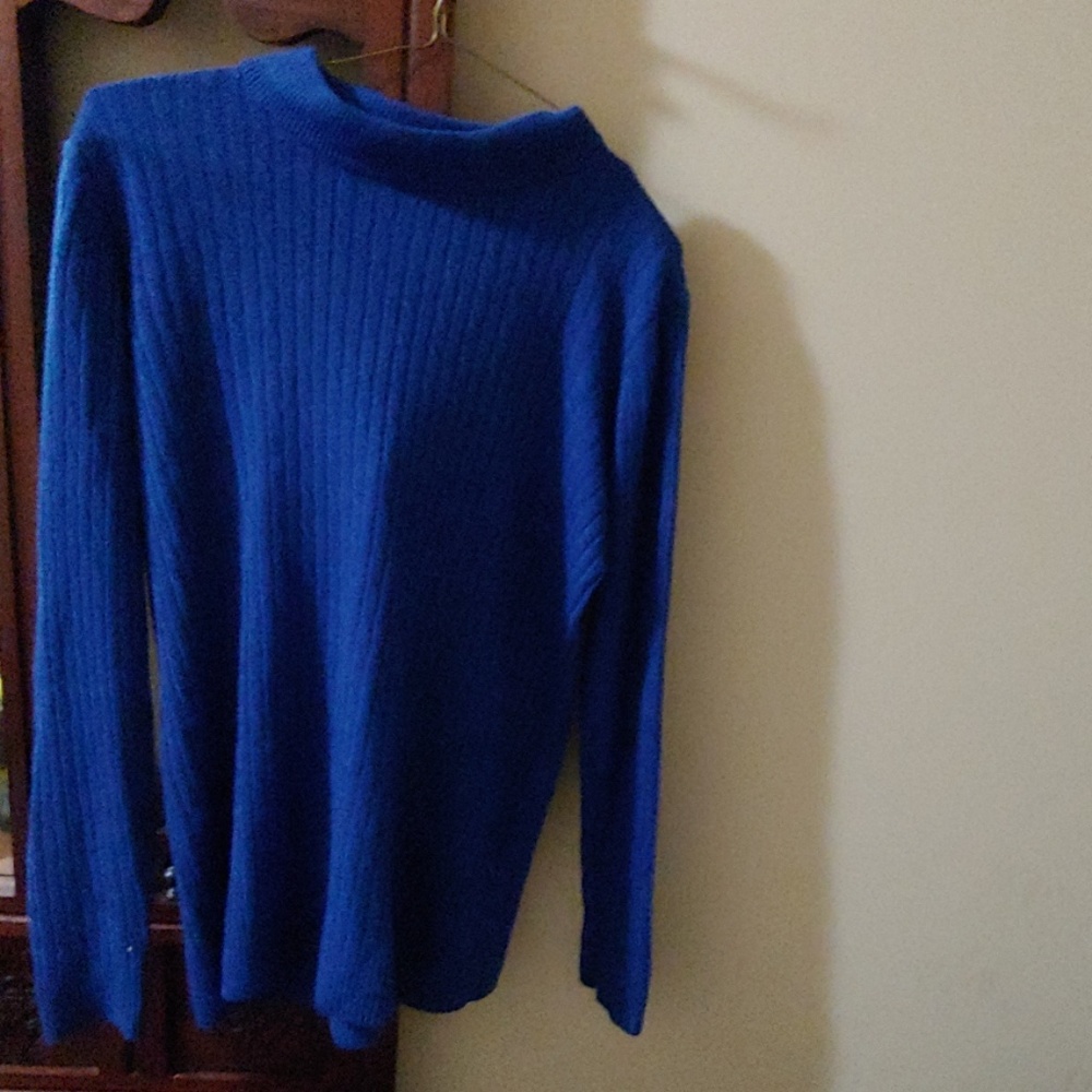 Blue sweater